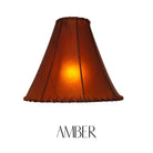 Dyed Rawhide Lamp Shade Amber - Your Western Decor