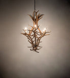 8-Light Elk & Mule Deer Antler Chandelier - Your Western Decor