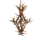 8-Light Elk & Mule Deer Antler Chandelier - Your Western Decor