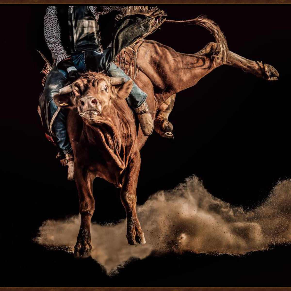 8 Second Ride Bull Riding Art | Your Western Decor