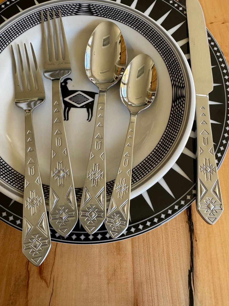 Pueblo Flatware Set | Southwest Silverware | Your Western Decor