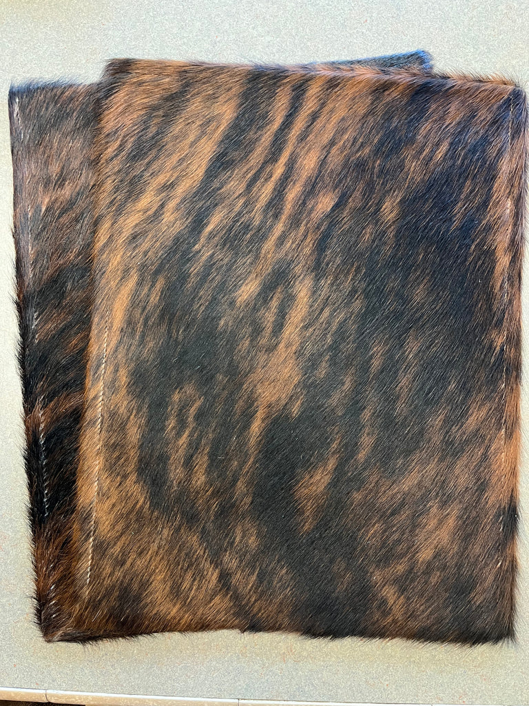 Brindle Cowhide Placemats - Your Western Decor