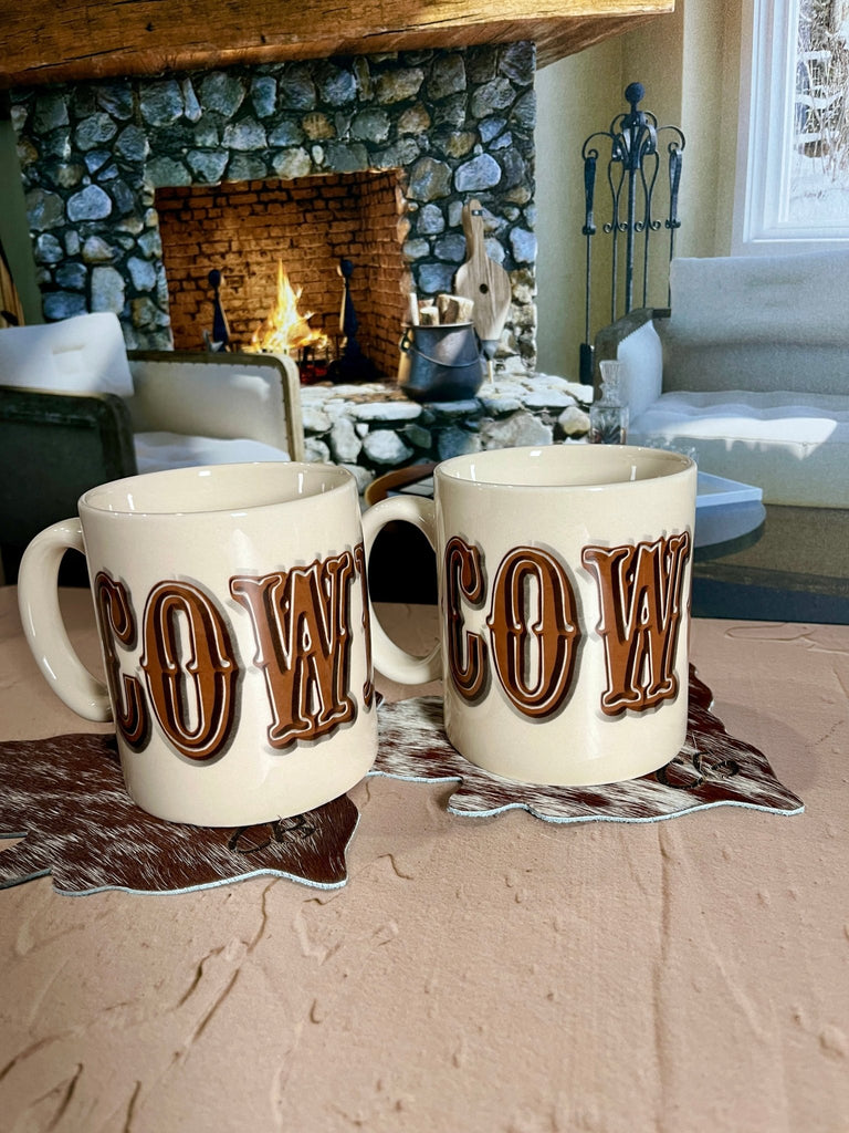 Western Cowgirl & Cowboy Coffee Mugs - Your Western Decor