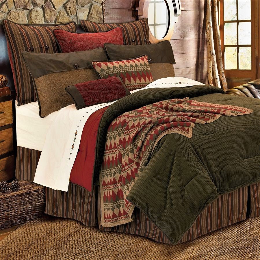Alpine Wilderness Ridge Bedding Collection - Lodge Comforter Set - Your Western Decor