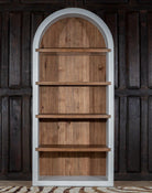 Arched Hickory Bookcase - Your Western Decor