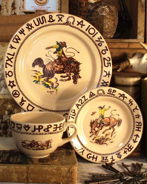 Westward Ho Western China Dishes - Your Western Decor