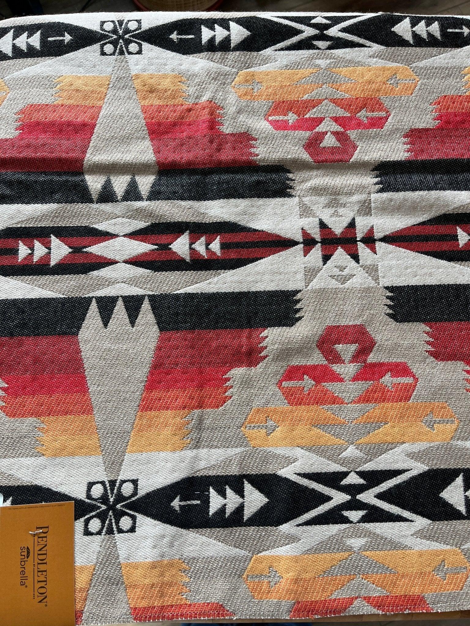 Pendleton Tucson Hawk Fabric by Sunbrella - Your Western Decor