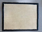 Black Cowhide Placemat Back - Your Western Decor