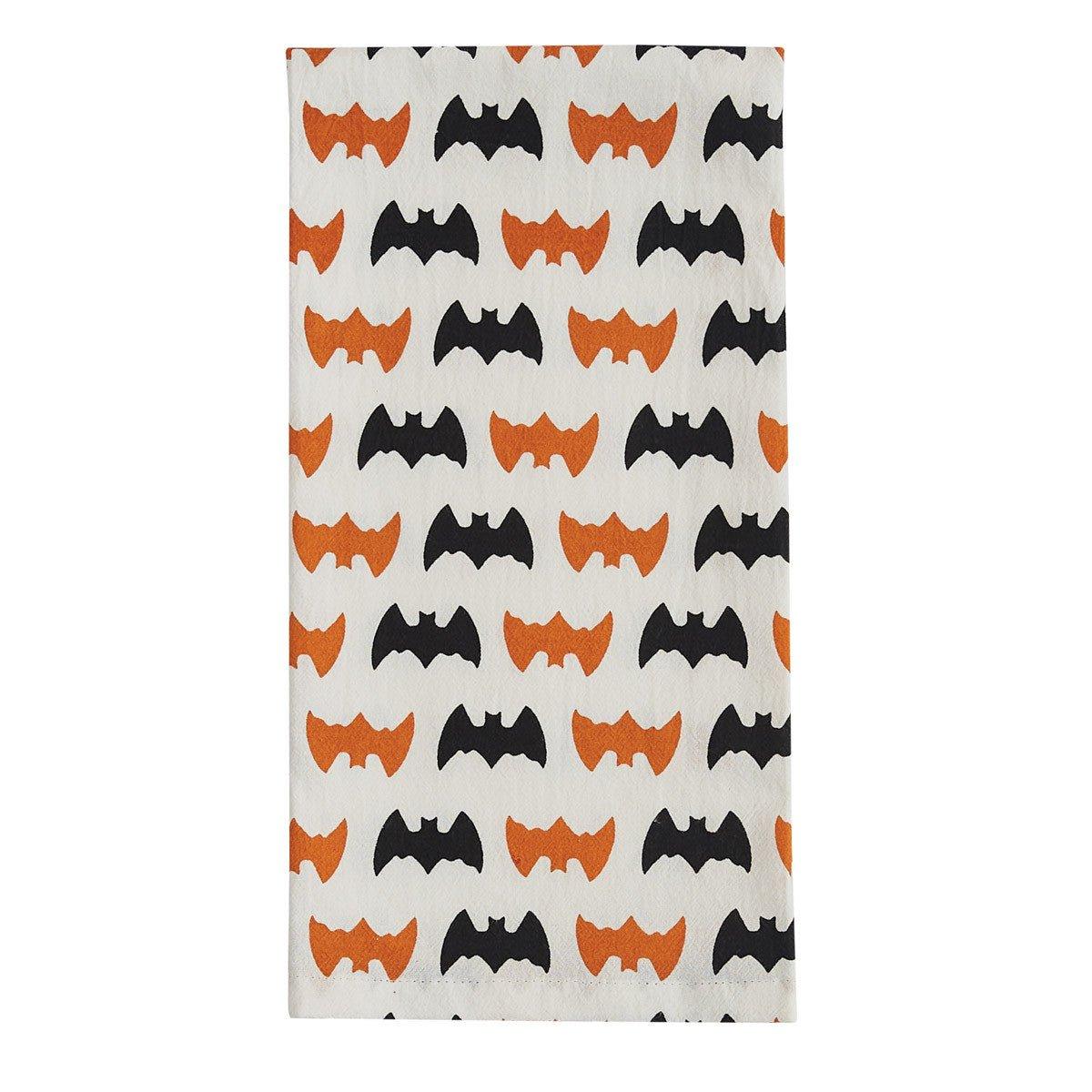 Bats Flour Sack Dishtowel Set - Your Western Decor