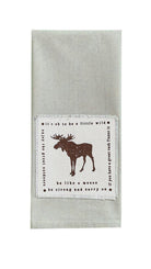 Be Like a Moose Dish Towel | Your Western Decor