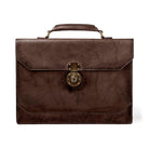 Benjamin Walnut Leather Executive Briefcase front - Your Western Decor