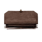 Benjamin Walnut Leather Executive Briefcase open - Your Western Decor