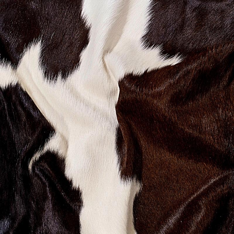 Black Brown White Regular Cowhide Rug | Your Western Decor