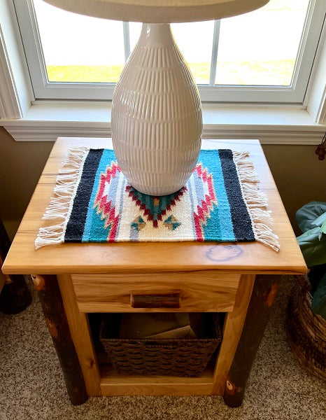 Blue Navajo Textile Placemat - Your Western Decor