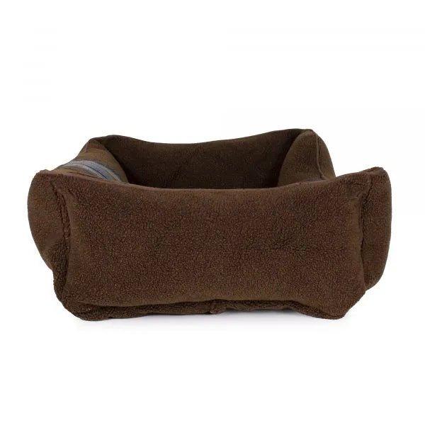 High Ridge Pendleton Camp Bolster Dog Bed - Your Western Decor