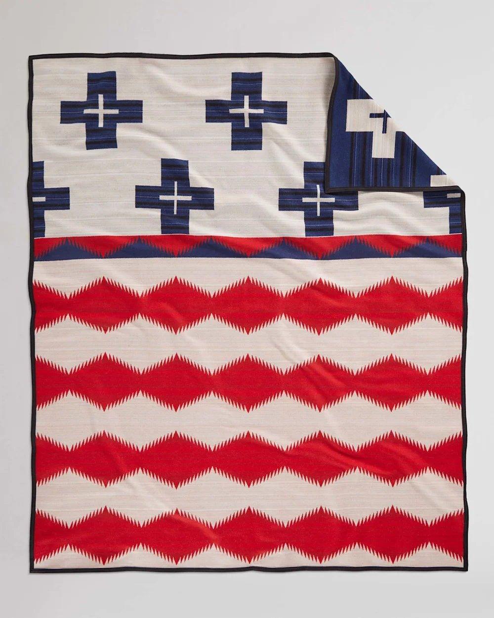 Pendleton Brave Star Twin Blanket Reverse, by Pendleton
