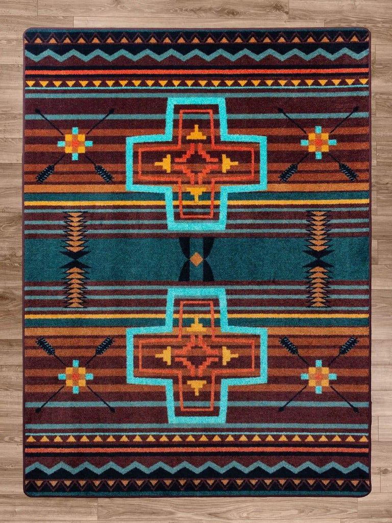 Brazos Arrows OKA - 2 Colors - Rugs made in the USA - Your Western Decor