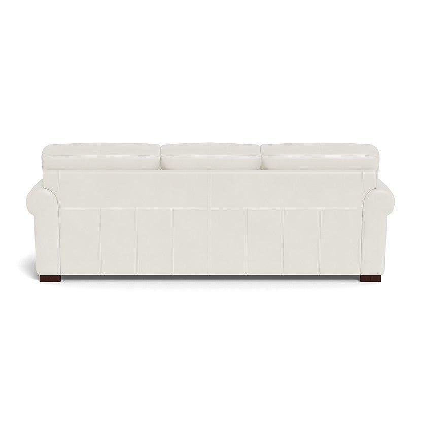 Brooks Leather Sofa - Cream White - Your Western