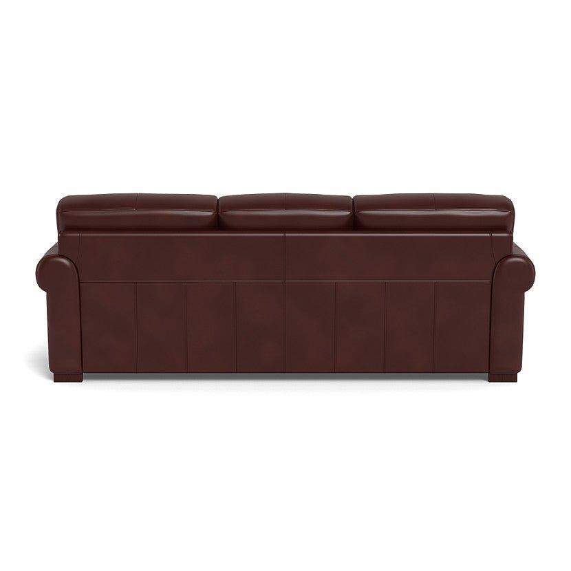 Brooks Leather Sofa - Raisin Brown - Your Western