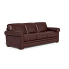 Brooks Leather Sofa - Raisin Brown - Your Western