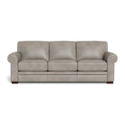 Brooks Leather Sofa - Stone Grey - Your Western