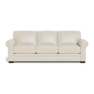 Brooks Leather Sofa - Vanilla White - Your Western