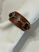 Snaffle Bit & Leather Napkin Ring - Your Western Decor