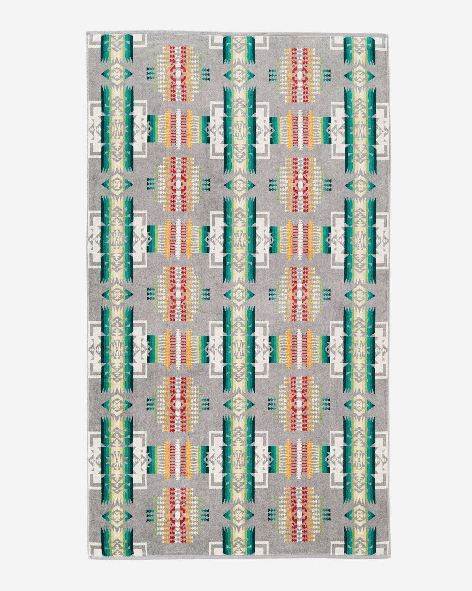 Chief Joseph Spa Towel grey by Pendleton - Your Western Decor