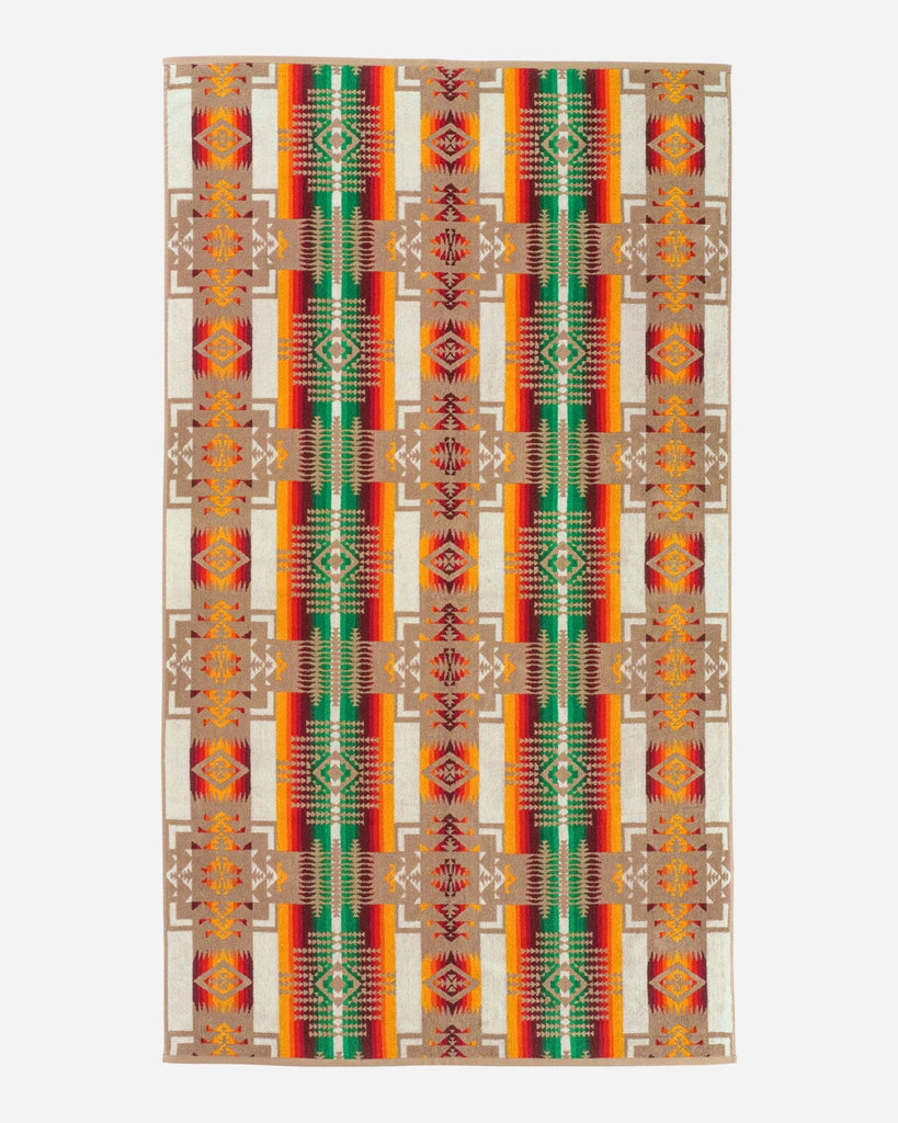 Chief Joseph Spa Towel khaki by Pendleton - Your Western Decor