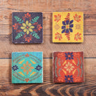Colorful Bonita slate coasters - Your Western Decor