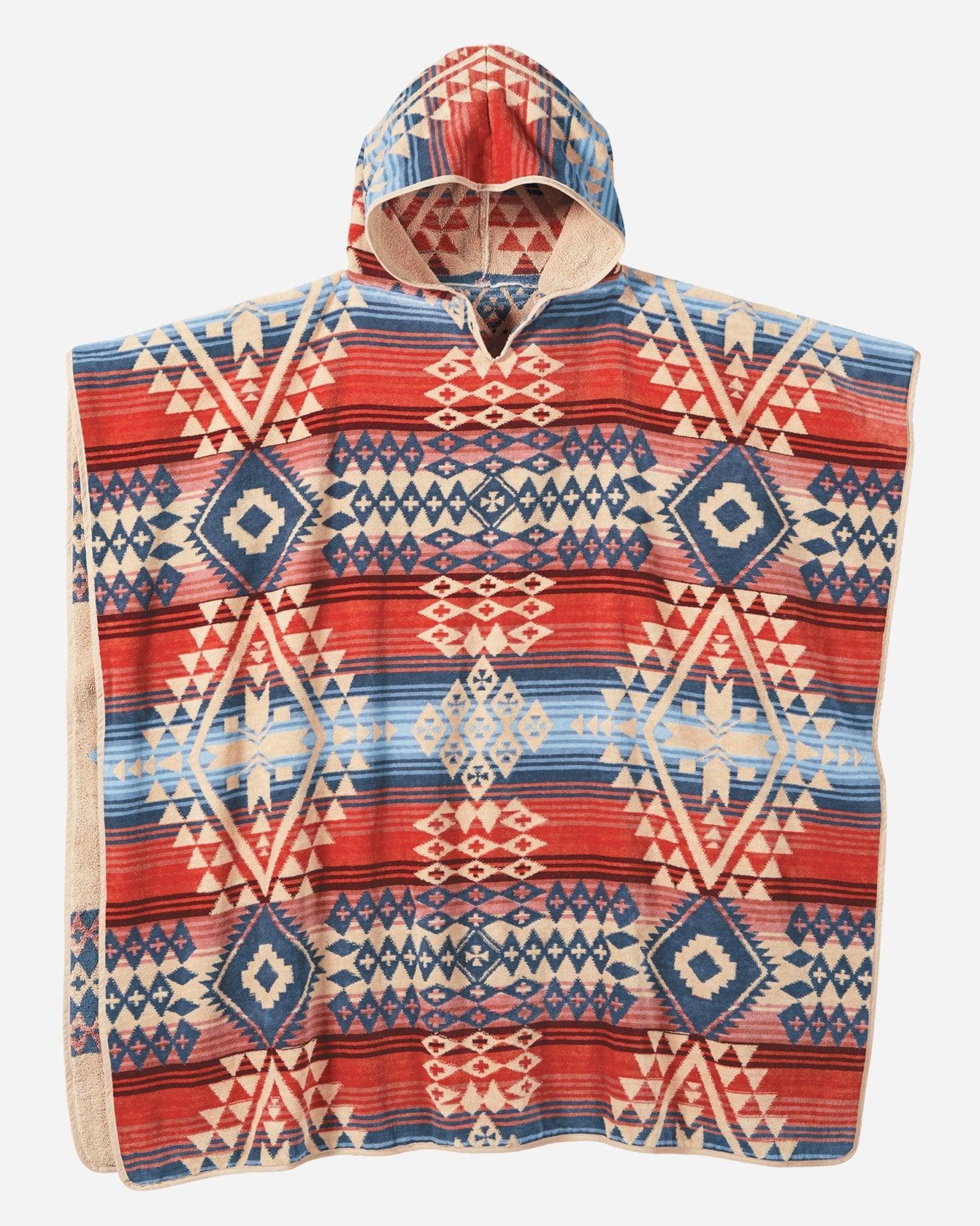 Pendleton multi-colored Canyonlands Hooded Towels Adult - Your Western Decor