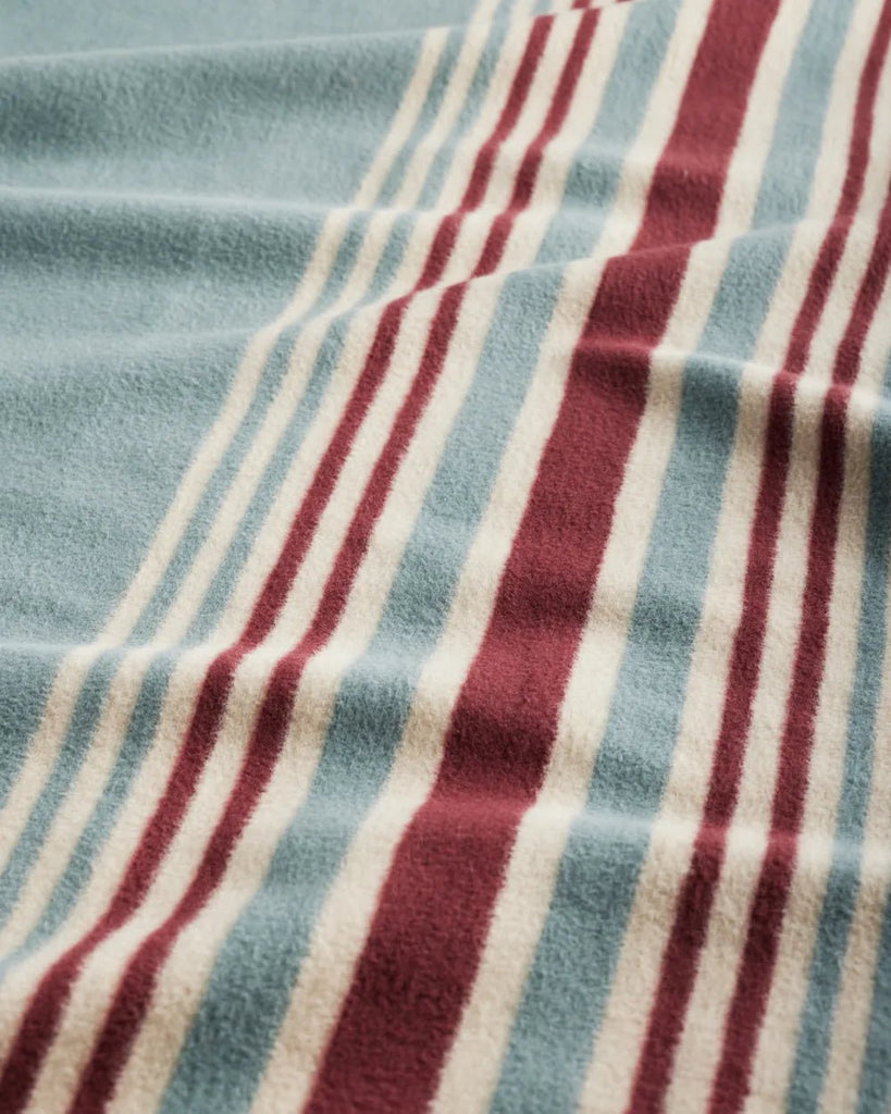 Carico Stripe Cotton Throw Blanket - Your Western Decor