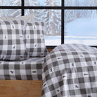 Checkered Lodge Cotton Sheet Set - Your Western Decor