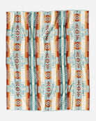Extra large Pendleton Chief Joseph cotton terry beach blanket featuring the iconic Southwestern design.