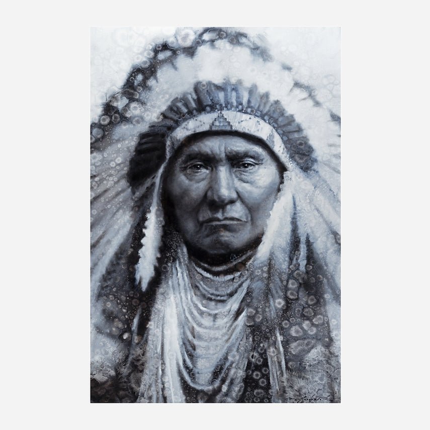 Chief Joseph Canvas Art - Art by David Frederick Riley at Your Western Decor