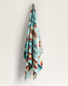 Chief Joseph Spa Towel aqua by Pendleton - Your Western Decor