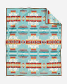 Chief Joseph Blankets aqua - Your Western Decor