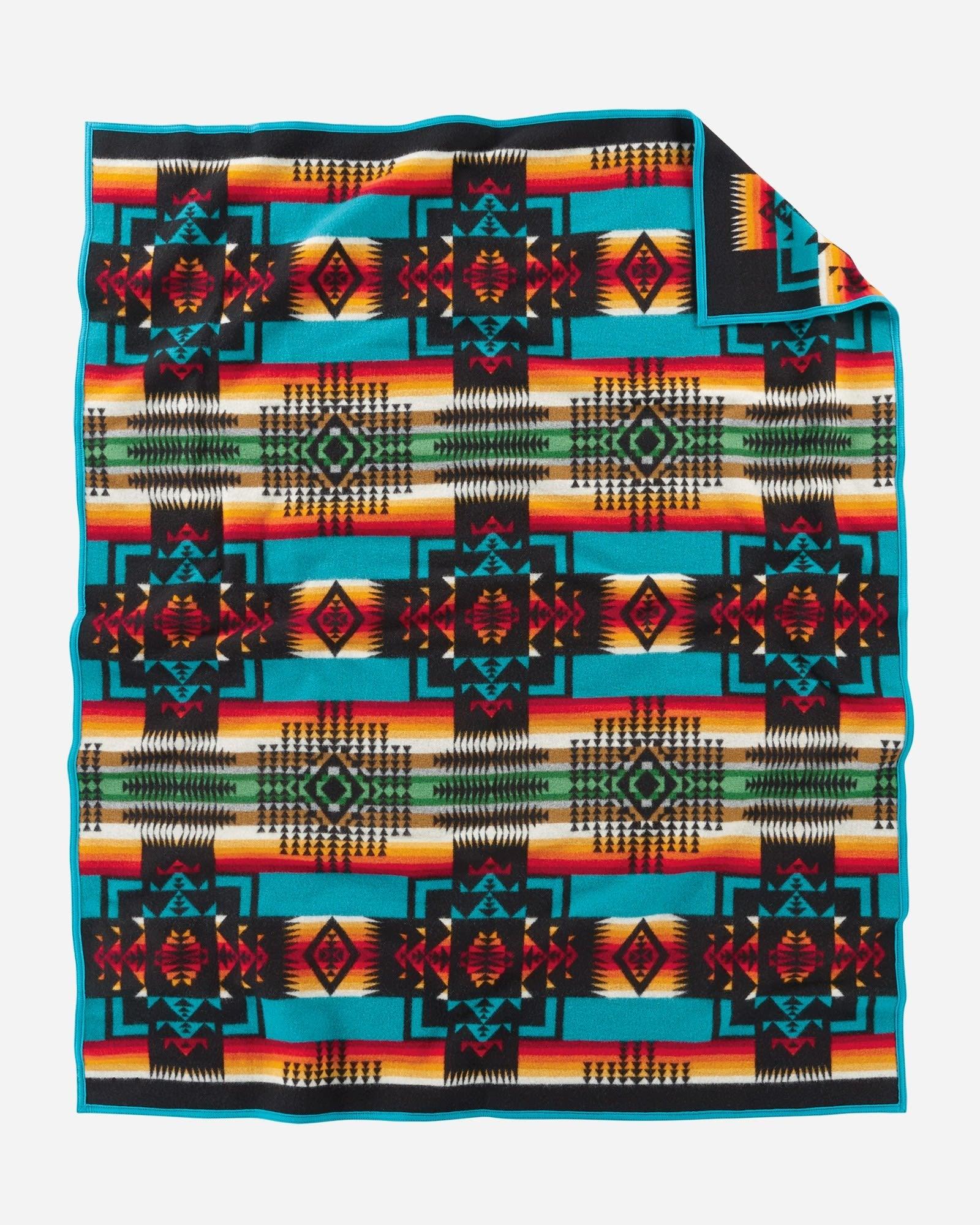 Chief Joseph Blankets black - Your Western Decor