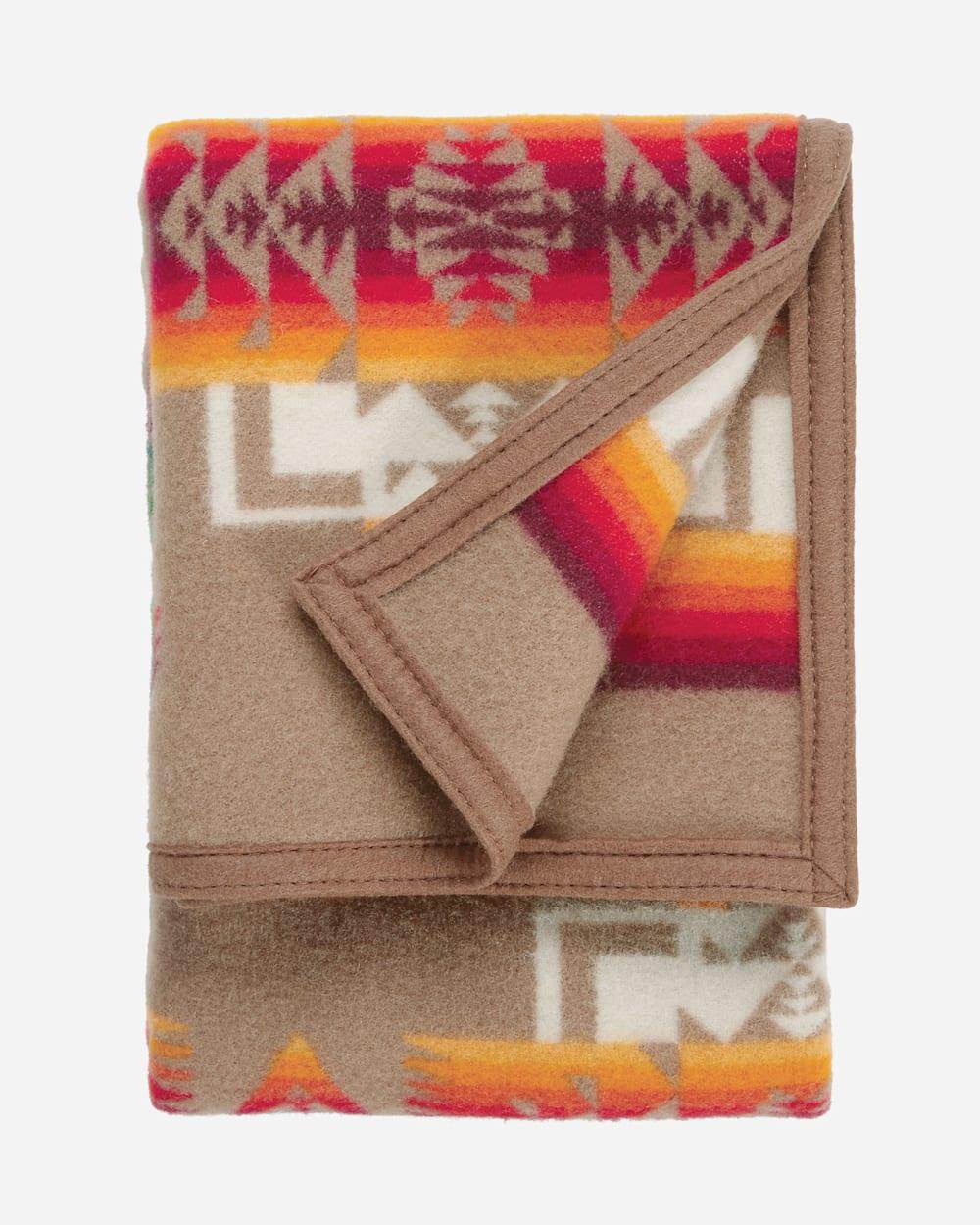 Chief Joseph Crib Blanket Khaki - Your Western Decor