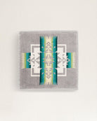 Chief Joseph Towel Collection Grey Wash Cloth - Your Western Decor