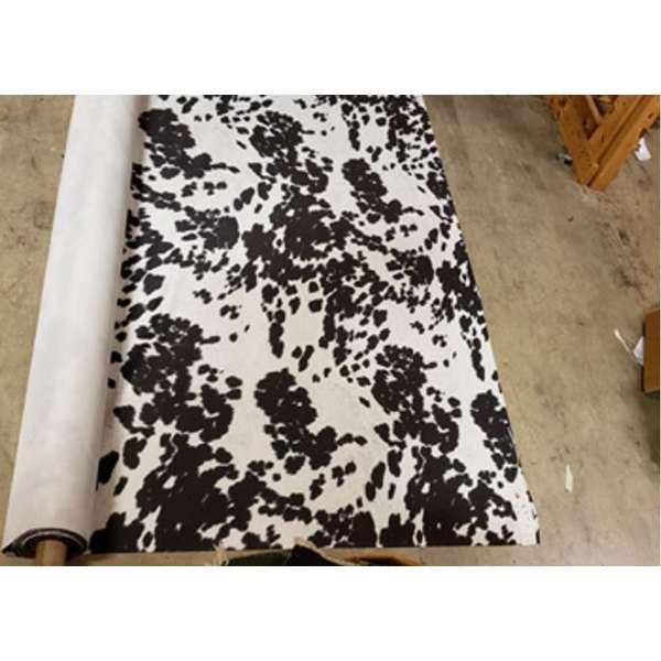 Cowabunga Cow Print Fabric Roll with Black Spots - Your Western Decor