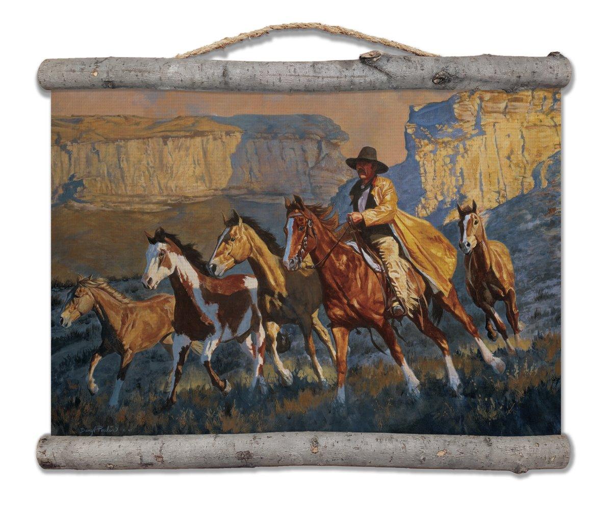 Cowboy Day Canvas Wall Scroll - Your Western Decor