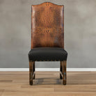 American mad Nile Croc Leather Side Chair - Your Western Decor