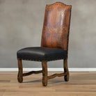 American mad Nile Croc Leather Side Chair - Your Western Decor