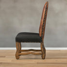 American mad Nile Croc Leather Side Chair - Your Western Decor