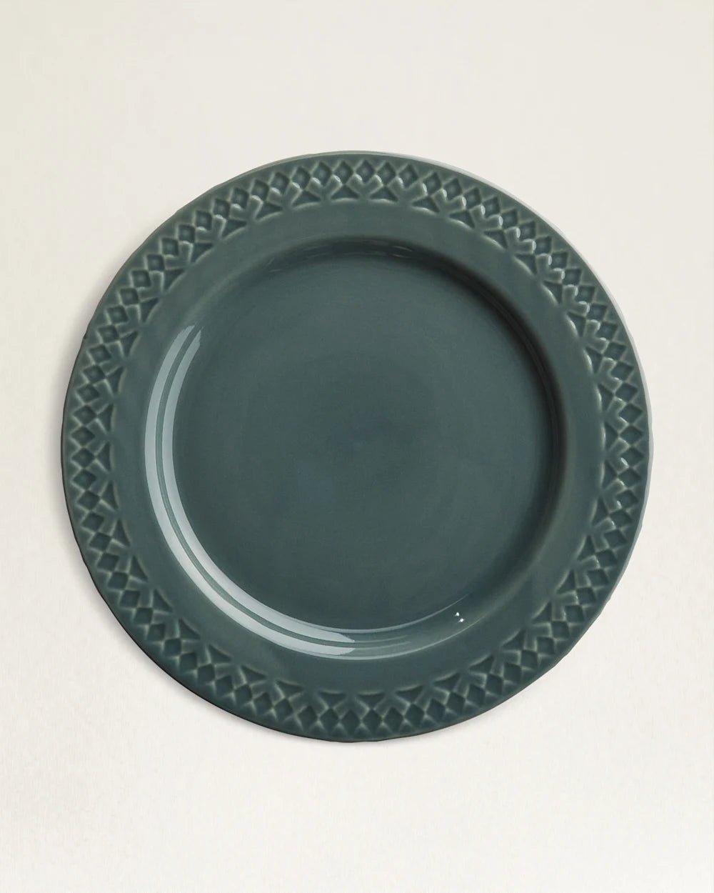 Debossed Salad Plates - Your Western Decor