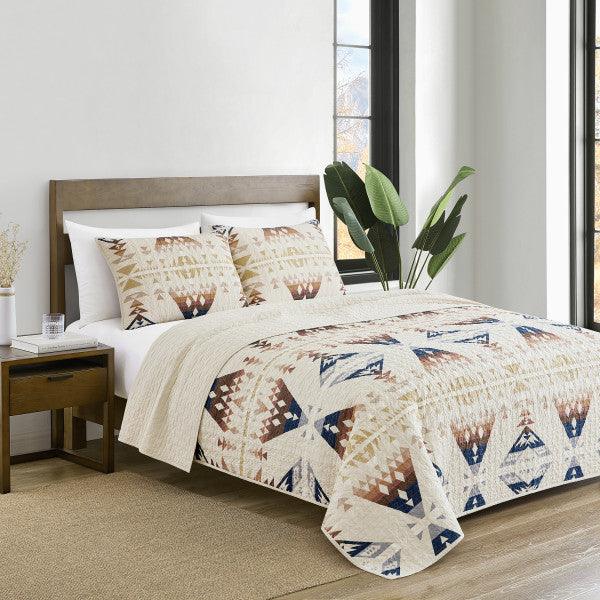 Diamond Peak Fog Coverlet Set | Bedding | Your Western Decor