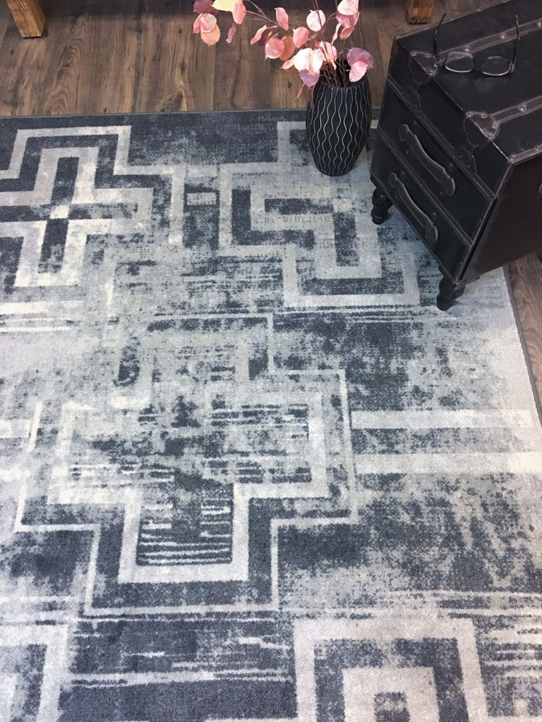 Distressed Bounty Grey Area Rugs & Runners made in the USA - Your Western Decor
