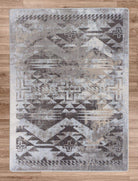 Distressed Rustic Cross Rugs - Sandstone - Your Western Decor, LLC