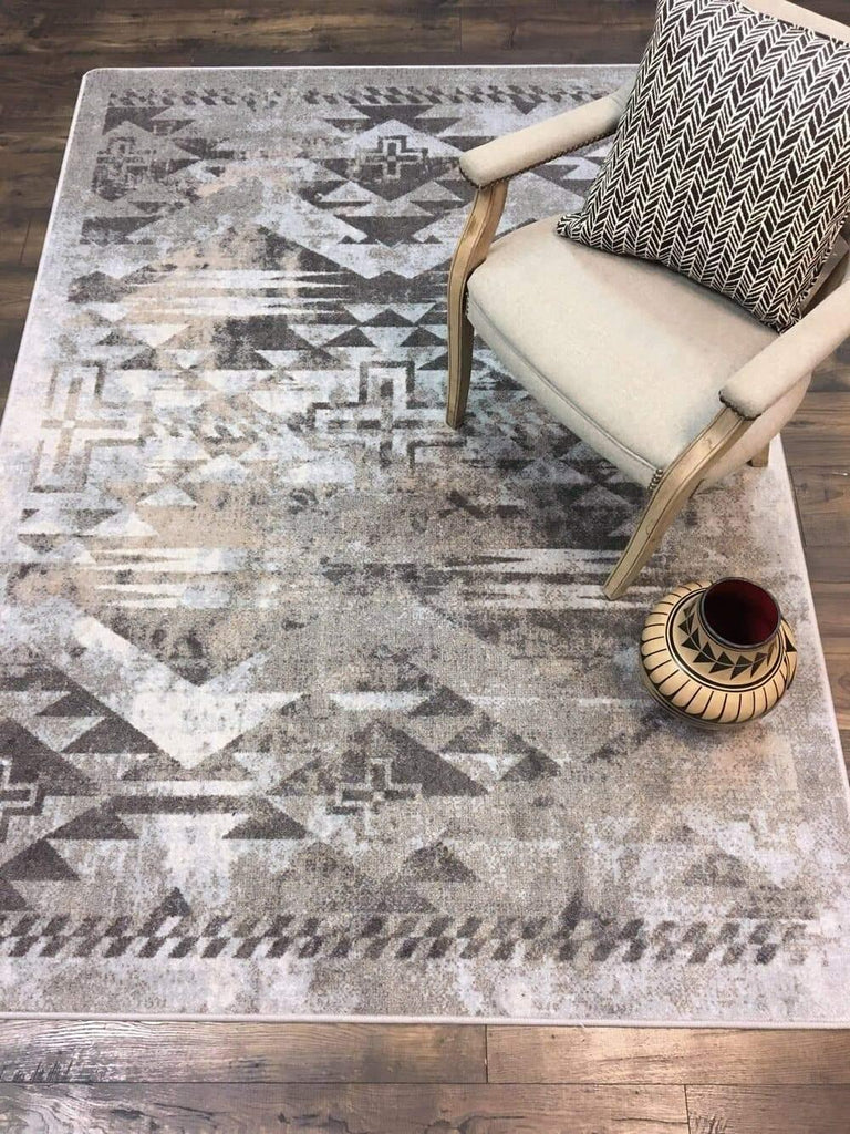 Western Commode Rug American Made Western Rugs | Southwest Rug | Your Western Decor